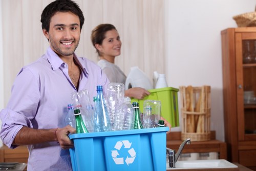 Clean and decluttered home after house clearance