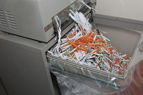 Staff training on-site for waste segregation and recycling