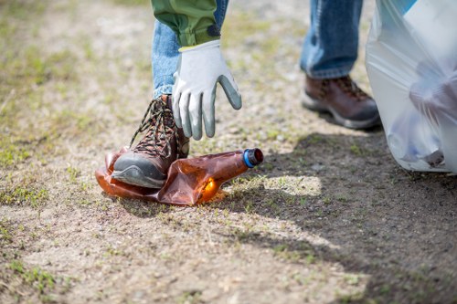 Recycling facilities for commercial waste